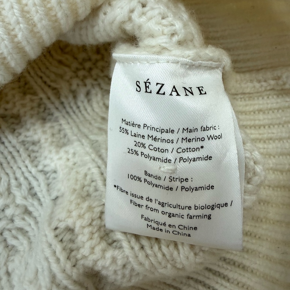 Sezane Gregoire Jumper, Size L - Picture 9 of 10